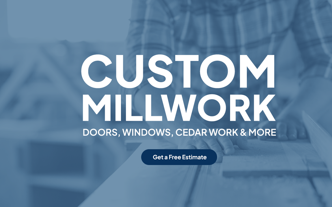 Custom woodwork services promotion image
